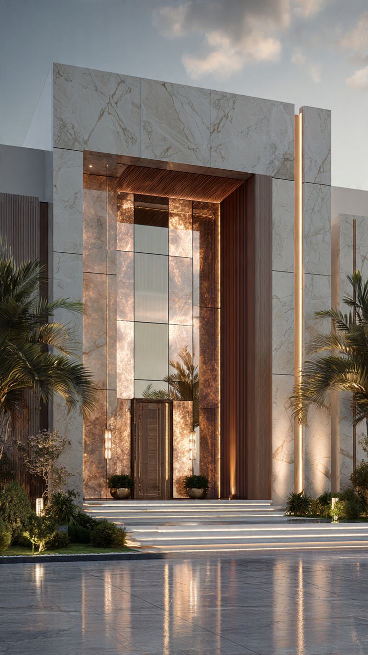мраморный фасад